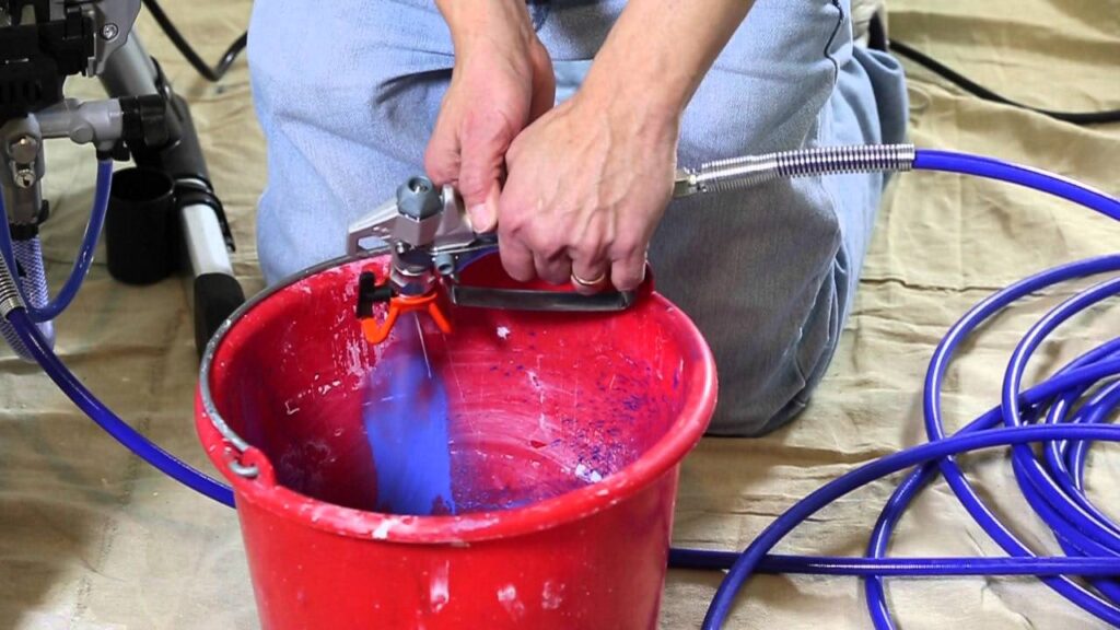 fix clogged spray nozzle