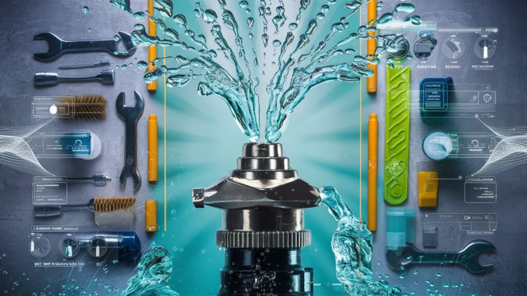 how to clean spray nozzle